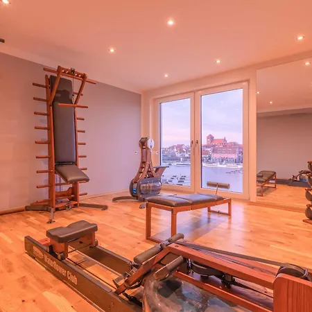 Apartment Libelle - In Der Hafenresidenz Mit Kamin & Hafenblick Waren (Mueritz)
